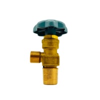 Vanne cylindrique de type raccordement d'arbre QF-30A en laiton pour H2, prix usine