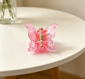 Horquilla para el pelo de niña con diseño de mariposa pequeña, estilo dulce y colorido, a la moda y con personalidad, 2026, joyería al por mayor - Product Image 4