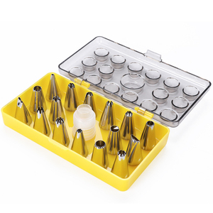10 Cônes De Pâtisserie En Acier Inoxydable - Lot De 10 - Neuf