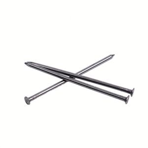 Clous et agrafes en acier de type V HongZun pour parquet massif et cadres en bois dur, plaqués zinc, couleur argent, standard - Product Image 1