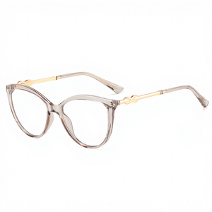Moda Cat Eye Optical Glasses Frames Mulheres Vintage Clear Lens Anti-Luz Azul Bloqueio Óculos Frame Prescrição Espetáculo - Product Image 5
