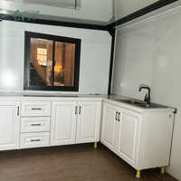 Importateur de maisons préfabriquées en Chine, maison préfabriquée extensible de 40 pieds, hôtel, camping, bureau, mini-maison, maison à 3 chambres