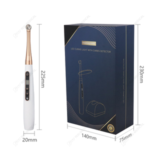 Lampe de photopolymérisation dentaire avec détecteur de caries, lampe LED sans fil à polymérisation rapide (1 seconde), 6 modes de fonctionnement, rotation à 360 degrés, équipement dentaire - Product Image 1