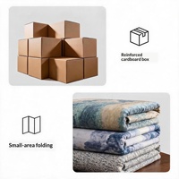 Karpet Bohemian Ruang Tamu Dekoratif, Karpet Kamar Tidur Samping Tempat Tidur, Penutup Lantai, Seperti Kasmir, Dapat Dicuci Mesin, Dapat Dilipat, Dapat Dibersihkan dengan Vacuum