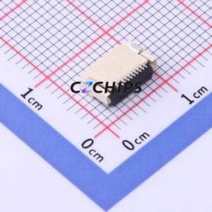 FPC-0.5HF-10PWBH20 FFC/FPC Connector SMD,P=0.5mm Connector Flip Cover Type Double Side Contact / Top Bottom Contact 10P 0.5mm - Product Image 2