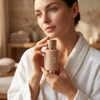 Parfum de marque privée durable, logo personnalisé, eau de parfum liquide, parfum floral, longue tenue, spray luxueux pour usage quotidien, boutique