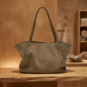 Diseños Personalizables BS INTERNATIONAL Bolso de Mano de Cuero Genuino para Mujer, Estilo Occidental, con Cierre, Impermeable, Ligero, para Hombro/Cintura - Product Image 4