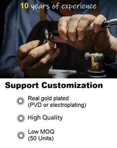 Joyería fina delicada de plata personalizada para mujer, anillo de moda, chapado en regalo, anillos de amatista de Golf Real de 18K - Product Image 6