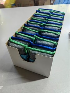 Nhà bếp bọt biển cho các món ăn sợi nhỏ làm sạch Scrubber không trầy xước vải vải mùi kháng rửa chén miếng bọt biển - Product Image 6