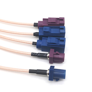Cable de Extensión FAKRA a SMA/MMCX/MCX de Grado Automotriz - Cable RG316F de Alta Temperatura con Conectores Codificados por Colores (125 ℃   Calificación) - Product Image 5