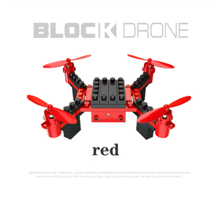 Mới Đến 2.4G Khối Xây Dựng Tự Làm Bay Không Người Lái (6-Trục Con Quay Hồi Chuyển) với FPV Máy Ảnh RC Bay Không Người Lái Mô Hình Trẻ Em Lắp Ráp Đồ Chơi Giáo Dục - Product Image 2