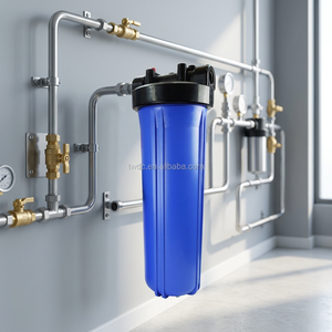 Carcasa de Filtro de Agua Manual Jumbo Big Blue Modelo BB de 20 Pulgadas, Garantía de 1 Año, Diámetro de 4.5 Pulgadas para Uso Comercial, Doméstico y en Exteriores - Product Image 2