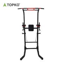 Tour de musculation multifonctionnelle professionnelle TOPKO de haute qualité pour entraînement complet du corps à domicile avec barre de traction et station d'entraînement