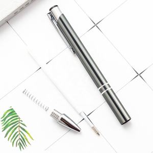 Nuevo bolígrafo de gel con logotipo personalizado Stylus con publicidad, bolígrafo de Metal de aluminio de alta calidad de lujo - Product Image 2