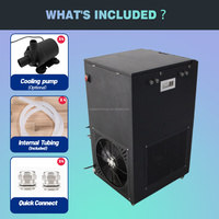 Refroidisseur de glycol automatique portable avec réservoir sous pression et contrôle de la température à 4 pompes pour la fermentation de la bière