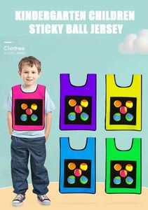 Gilet de jeu sensoriel pour enfants avec balles collantes pour lancer et attraper, idéal pour l'extérieur - Product Image 2