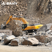 Untuk Excavator Crawler SY980H SY1250H 78,6 Ton 94,2 Ton dengan Mesin Efisiensi Tinggi dan Bucket Besar