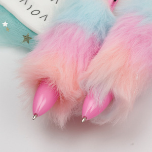 <span class=keywords><strong>Penna</strong></span> a Sfera in Peluche Stile Ragazza Carina, Multicolore, <span class=keywords><strong>con</strong></span> Stampa a Sublimazione e Topper <span class=keywords><strong>Unicorno</strong></span>, Corpo Morbido |   Bomboniere e articoli per la scrittura quotidiana - Product Image 4