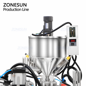 เครื่องบรรจุซองอัตโนมัติเต็มรูปแบบ ZONESUN ZS-AFCL10 สำหรับน้ำเชื่อม แยม น้ำผึ้ง แบบช้อน แบบซอง และแบบแท่ง พร้อมระบบปิดผนึกและห่อแบบ Flow Wrapping - Product Image 4