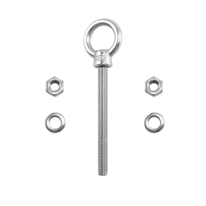 Haute qualité personnalisé robuste en acier inoxydable <span class=keywords><strong>anneau</strong></span> d'<span class=keywords><strong>attelage</strong></span> boulon écrou épaulement levage boulons à œil filetés zingué plaine - Product Image 3