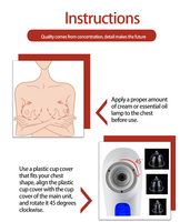 Nouvel instrument de massage mammaire pour l'augmentation mammaire par liposuccion