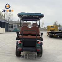 Voiturette de golf électrique à 4 places homologuée pour la route, voiturette de golf électrique chinoise