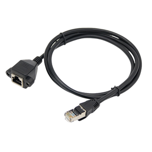 Câble Réseau Ethernet Cat 6 RJ45 Mâle vers Femelle Blindé avec Fixation par Vis pour Routeur - Product Image 6