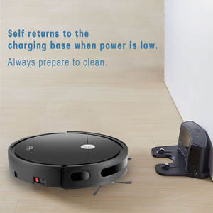 Automatic <strong>3</strong>-in-1 <strong>Robot</strong> Vacuum Cleaner Gyroscope HEPA for Household Use Wet Dry Mopping Floor Sweeping Battery Operated EU Plug - Product Image 5