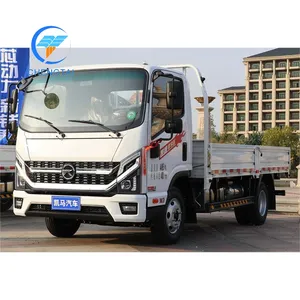 Prix pas cher KAMA Kaijie M3 édition exclusive 130 chevaux 4.16 mètre clôture à une rangée camion léger Mini Cargo Truck à vendre
