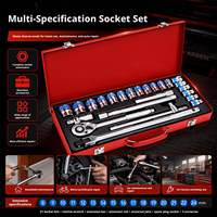 Vente directe d'usine, ensemble de clés à cliquet pour réparation automobile, 24 pièces, ensemble d'outils à main, kits d'outils multifonctionnels, ensemble de tournevis