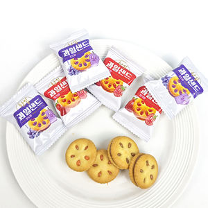 800g Nouveau design Confiture sandwich craquelin fruits frais confiture biscuits collations - Product Image 2