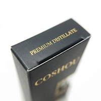 Cartouches vides jetables haut de gamme pour impression CMJN 0,5 ml/1 ml, personnalisables avec boîte en papier, boîte cadeau pour cartouches, support personnalisé