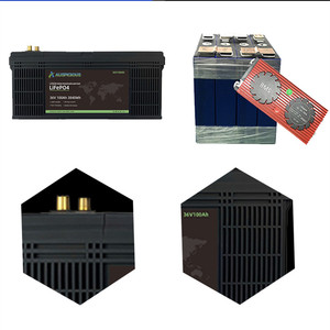 Batterie de stockage d'énergie solaire LiFePO4 100Ah 200Ah 12V/24V à prix d'usine, longue durée de vie (6000 cycles), garantie 10 ans - Product Image 3
