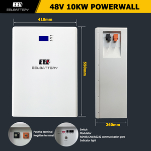 EEL 51.2V ติดผนัง enregy แบตเตอรี่ลิเธียม48V lipo4 340ah ก้อนแบตเตอรี่15KW 10KW 30KW <span class=keywords><strong>60kw</strong></span> powerwall - Product Image 2