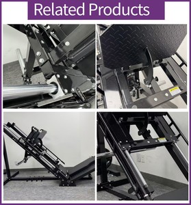 Equipo de Gimnasio Comercial BM, Máquina de Sentadillas y <span class=keywords><strong>Prensa</strong></span> de Piernas a 45 Grados, Directo de Fábrica. - Product Image 2