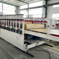 Machine de fabrication de panneaux muraux en PVC expansé, panneaux muraux en fibre de charbon de bambou, panneaux muraux en WPC, panneaux muraux en placage de bois de charbon de bambou
