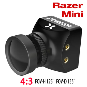 Telecamera FPV Foxeer Razer <span class=keywords><strong>Mini</strong></span> 1200TVL a Bassa Latenza Ultra Nitida 1/3 CMOS 4.5-25V Ampio Voltaggio - Product Image 2