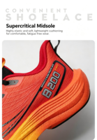 Nouvelles chaussures de course et d'entraînement pour hommes, avec plaque en carbone absorbant les chocs, Zapatillas
