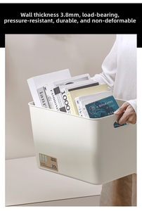 Многофункциональный пластиковый ящик для хранения, органайзер для хранения одежды, косметики, пылесборник, органайзер для систем - Product Image 3