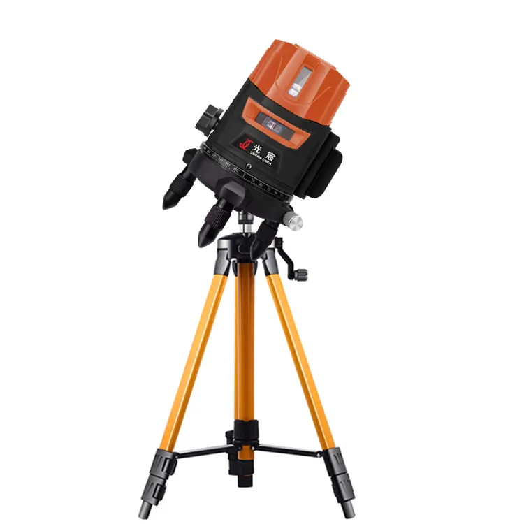 Guang Chen The most popular 5-wire high-precision laser level can be equipped with a tripod