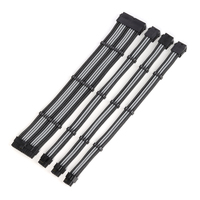 Kabel Ekstensi ATX Vytech Kit Kabel 24P/4+4Pin EPS/6+2Pin PCI-E*3 Kabel Daya Inti Tembaga Murni Berisolasi PVC Garansi 1 Tahun