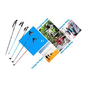 <span class=keywords><strong>Bastones</strong></span> de esquí de aluminio ajustables y ligeros, telescópicos nórdicos de carbono, para carreras de esquí alpino - Product Image 5