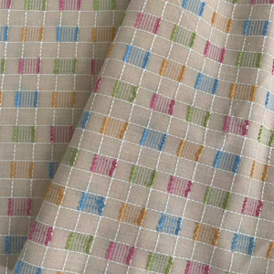 New Style Garn gefärbt Twill <span class=keywords><strong>Plaid</strong></span> 100% Baumwolle gewebt Check <span class=keywords><strong>Dobby</strong></span> Schweizer Punkt 100% Baumwolle Stoff für klassische Hemden - Product Image 6