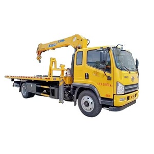 Factory Price Sinotruk HOWO Heavy Duty 4X2 <b>Wrecker</b> <b>Towing</b> <b>Truck</b> with 80 Ton Hydraulic Crane Road Recovery <b>Truck</b> - Product Image 1