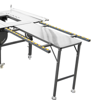 Scie à panneaux à bras oscillant HZ M2 à table coulissante horizontale de précision avec moteur 220V 4.2kW pour le travail du bois à usage domestique