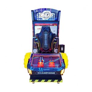 Grand simulateur de course d'intérieur pour 2 joueurs adultes, machine de jeu à monnayeur avec Crazy Car - Product Image 2