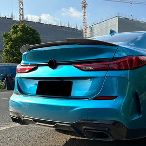 Bmw <b>Rear</b> <b>Spoiler</b> Ducktail Piano Black Carbon Fiber Texture Abs For 2 Series F44 Gran Coupe 2020+ - Product Image 2