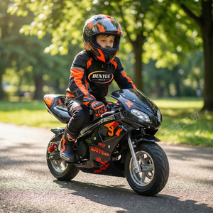 Mini moto de course tout-terrain à essence <span class=keywords><strong>2</strong></span> temps 49cc à performance stable pour enfants - Product Image 3