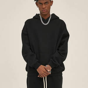 Sudadera con capucha para hombre de alta calidad, sudadera de peso pesado en blanco, diseño cómodo, transpirable, venta al por mayor, envío rápido, tamaño a granel - Product Image 1