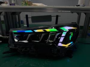 Nuelead Nouveau 12V 50W 6000LM 4000K Installation Facile Effets de Changement de Couleur Personnalisés Multi-Couleurs Assemblage de Phare RGB Hilux - Product Image 6